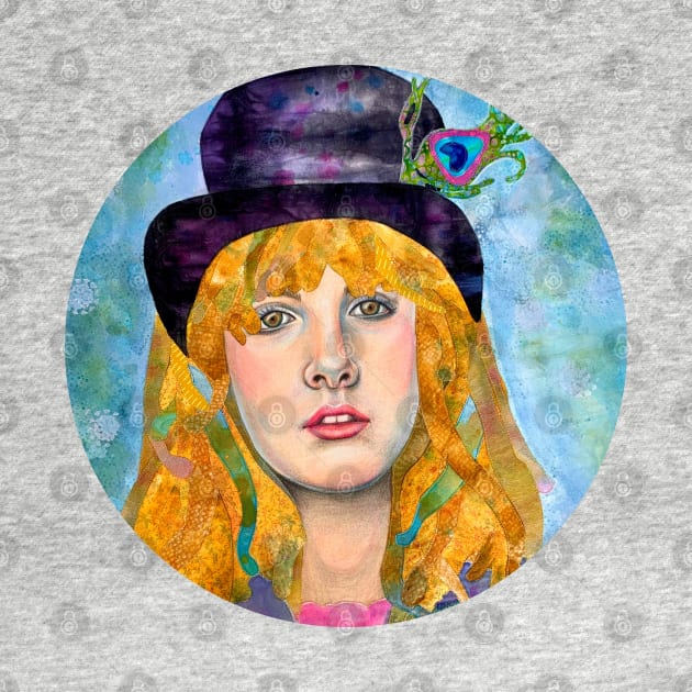 Stevie Nicks, Gypsy that Remains by karenpaytonart